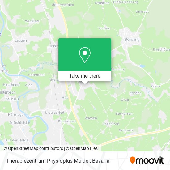 Карта Therapiezentrum Physioplus Mulder