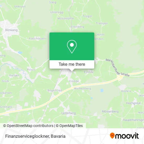 Карта Finanzserviceglockner