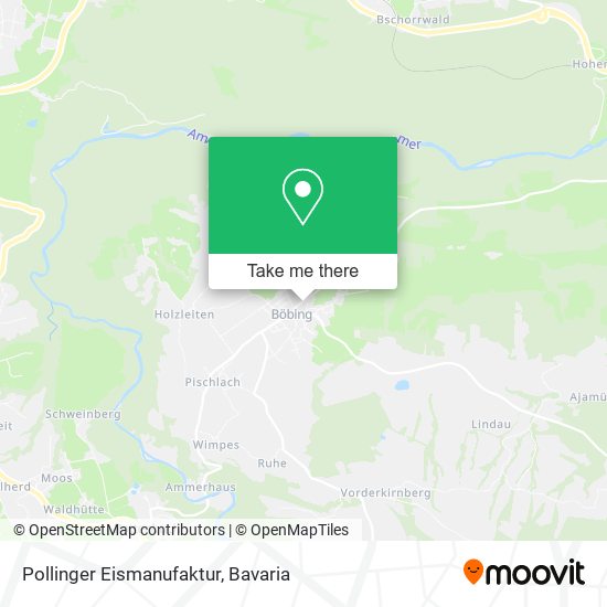 Pollinger Eismanufaktur map