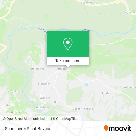 Карта Schreinerei Pichl