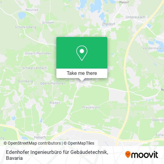 Edenhofer Ingenieurbüro für Gebäudetechnik map