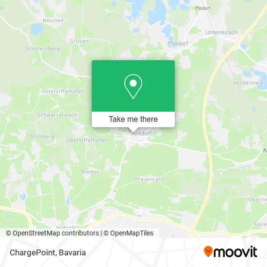 Карта ChargePoint
