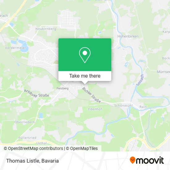 Карта Thomas Listle