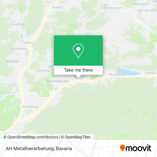 Карта AH Metallverarbeitung
