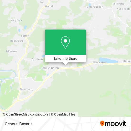Карта Gesete
