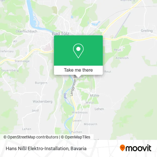 Карта Hans Nißl Elektro-Installation