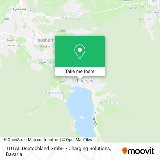 Карта TOTAL Deutschland GmbH - Charging Solutions
