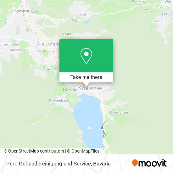 Pero Gebäudereinigung und Service map
