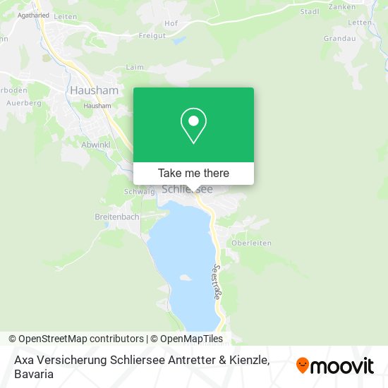 Axa Versicherung Schliersee Antretter & Kienzle map