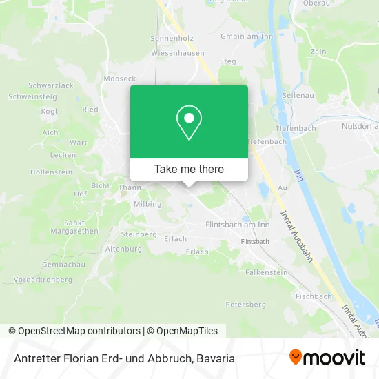 Карта Antretter Florian Erd- und Abbruch