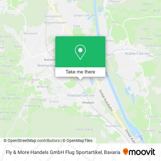 Fly & More Handels GmbH Flug Sportartikel map