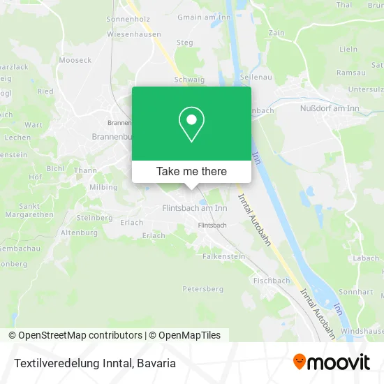 Карта Textilveredelung Inntal