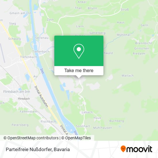 Parteifreie Nußdorfer map
