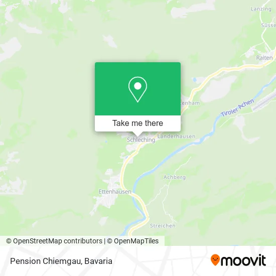 Pension Chiemgau map