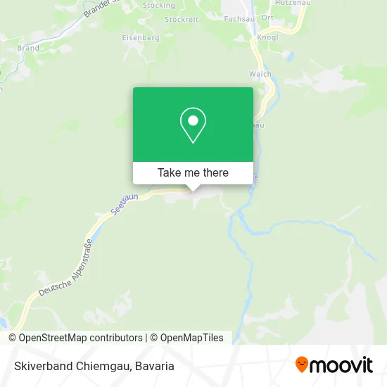 Skiverband Chiemgau map