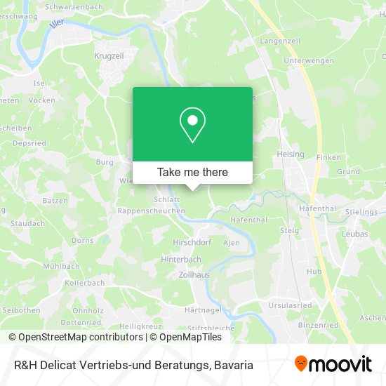 R&H Delicat Vertriebs-und Beratungs map