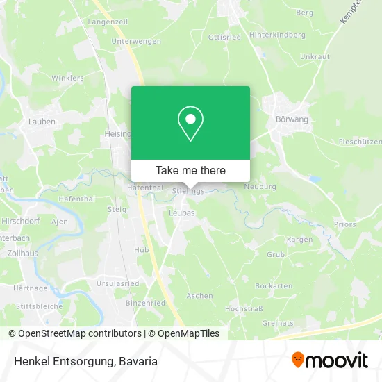 Карта Henkel Entsorgung