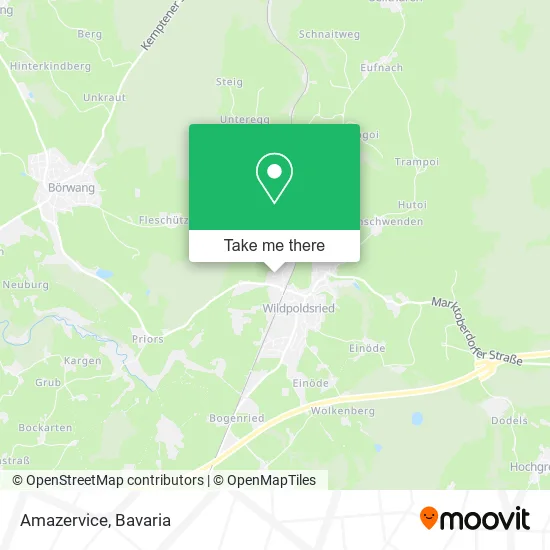 Карта Amazervice