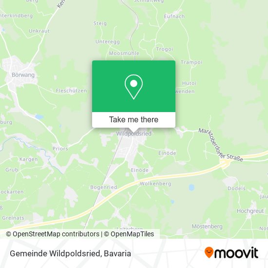 Gemeinde Wildpoldsried map
