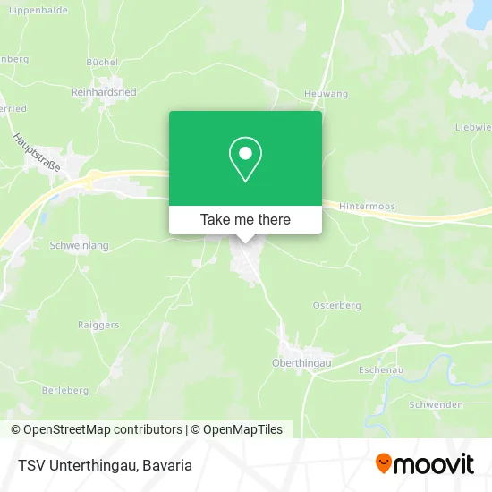 Карта TSV Unterthingau