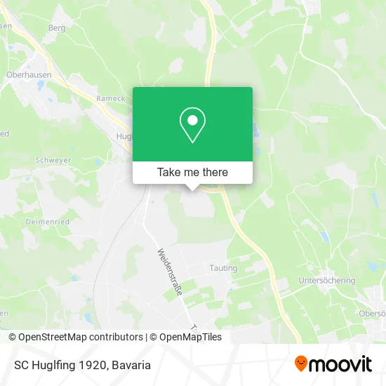 Карта SC Huglfing 1920