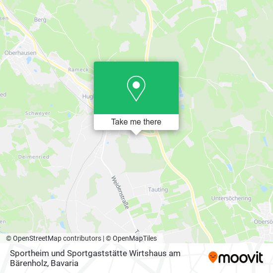Sportheim und Sportgaststätte Wirtshaus am Bärenholz map
