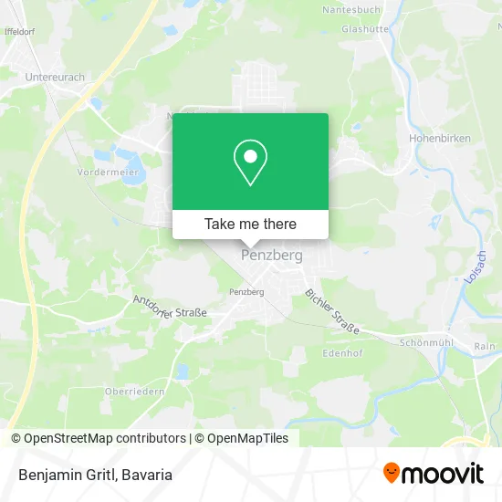 Карта Benjamin Gritl