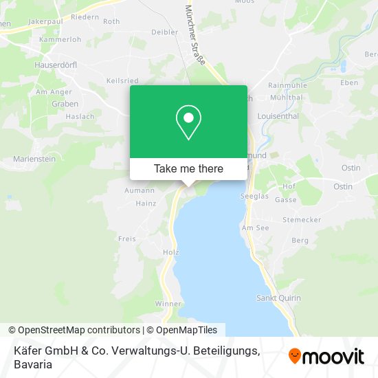 Käfer GmbH & Co. Verwaltungs-U. Beteiligungs map