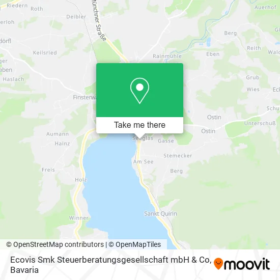 Карта Ecovis Smk Steuerberatungsgesellschaft mbH & Co