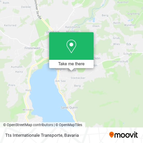 Tts Internationale Transporte map
