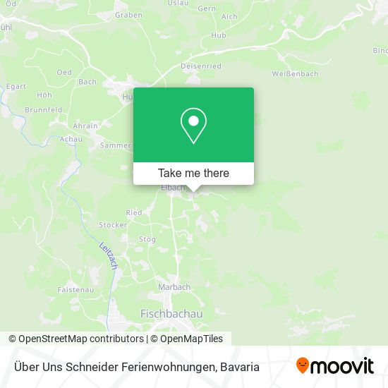 Über Uns Schneider Ferienwohnungen map