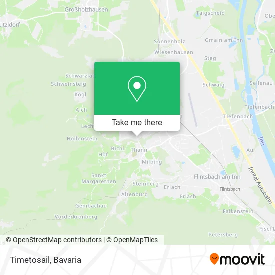 Карта Timetosail