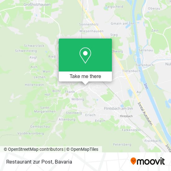 Restaurant zur Post map