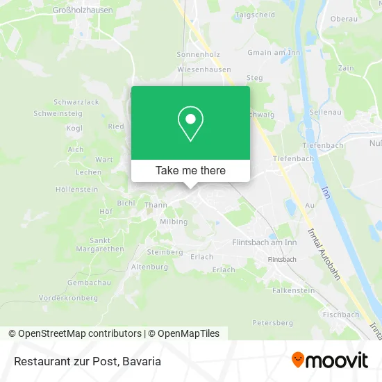 Карта Restaurant zur Post