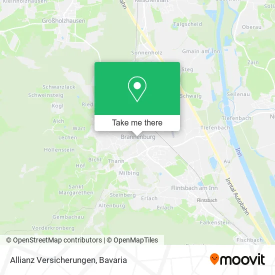 Карта Allianz Versicherungen