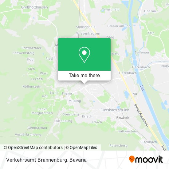 Verkehrsamt Brannenburg map