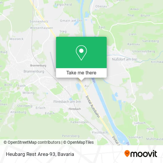 Карта Heubarg Rest Area-93