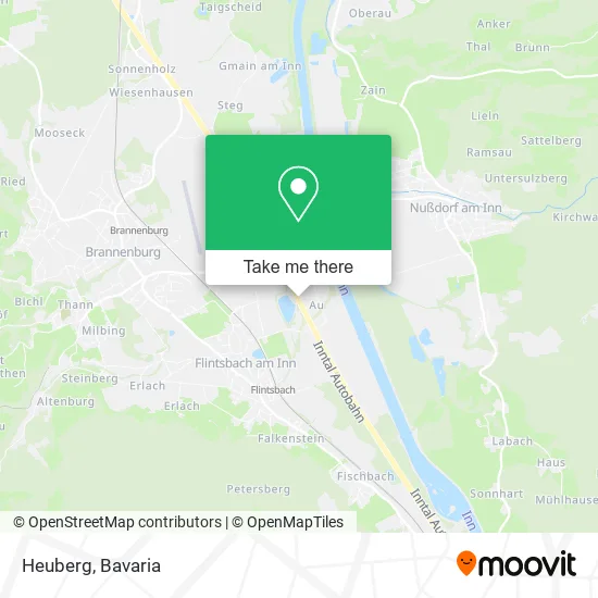 Карта Heuberg