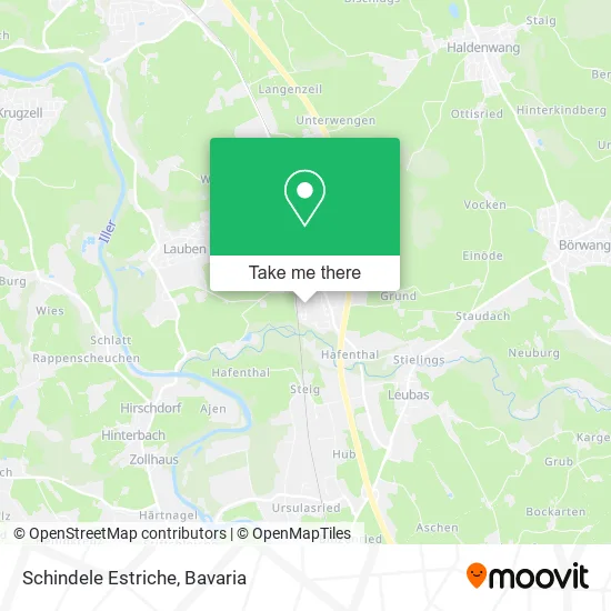 Карта Schindele Estriche