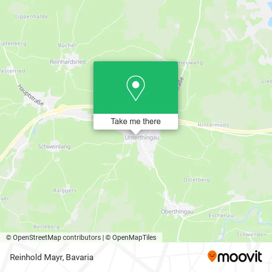 Reinhold Mayr map