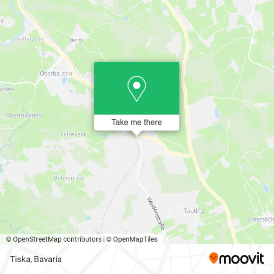 Карта Tiska