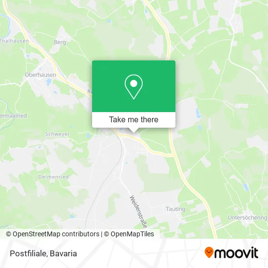 Карта Postfiliale