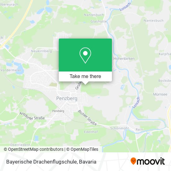 Bayerische Drachenflugschule map