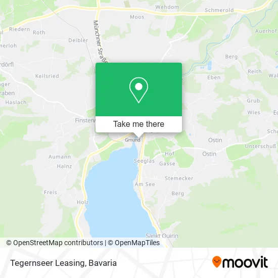 Карта Tegernseer Leasing