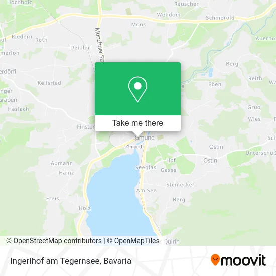 Карта Ingerlhof am Tegernsee