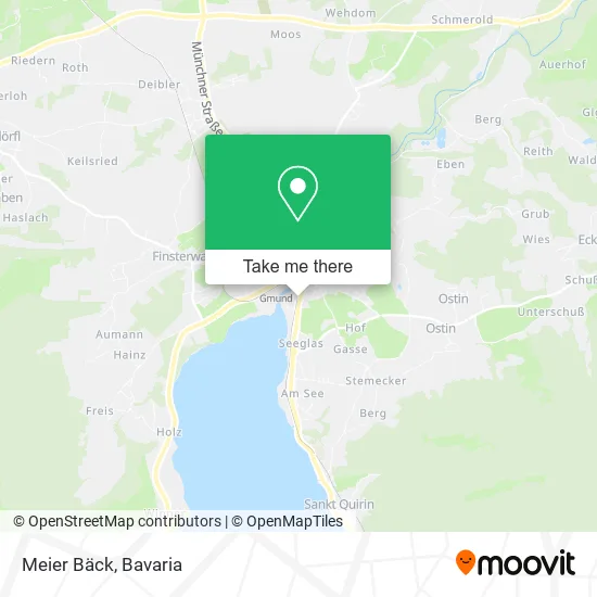 Карта Meier Bäck