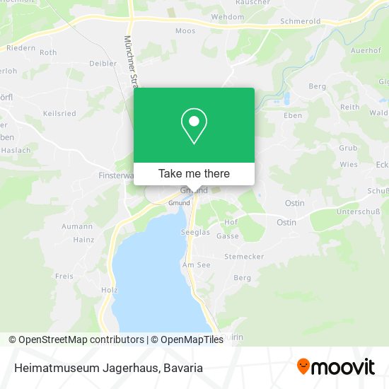 Heimatmuseum Jagerhaus map