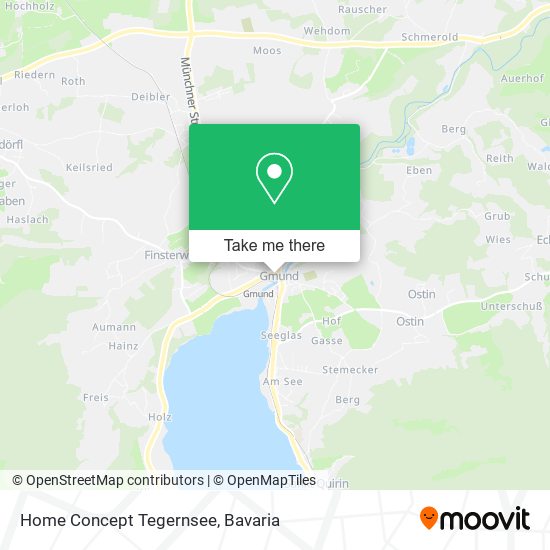 Home Concept Tegernsee map