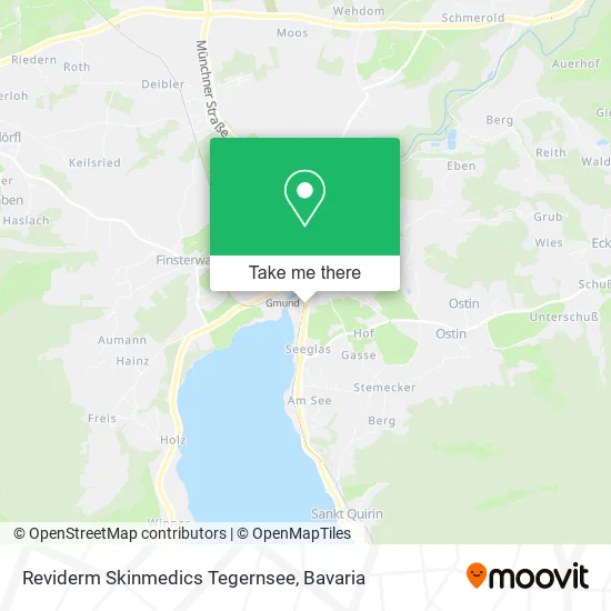 Карта Reviderm Skinmedics Tegernsee