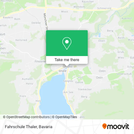 Карта Fahrschule Thaler